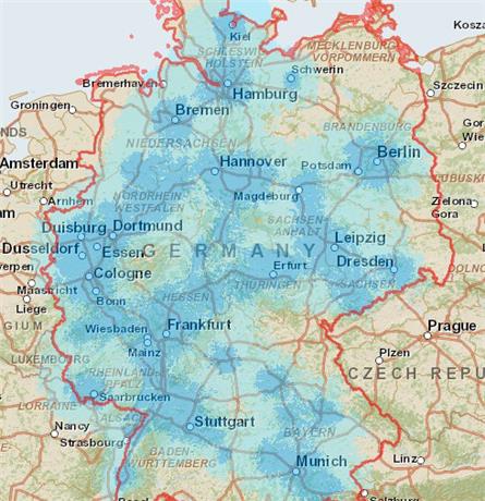 Baas Energy Duitsland: Minder dekking voor landelijk DAB-net